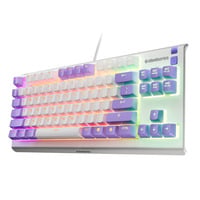 SteelSeries Apex 3 TKL RGB gaming toetsenbord Lichtpaars, US lay-out (QWERTY), SteelSeries Whisper-Quiet, 80% (TKL), RGB leds