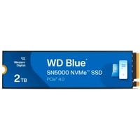 WD Blue SN5000 NVMe, 2 TB SSD Blauw, WDS200T4B0E, M.2 2280, PCIe Gen4 x4