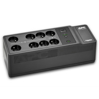 APC Back-UPS BE500G2-FR - Noodstroomvoeding ups Zwart, 8x Schuko, 500VA, 1 USB oplader, 1 USB datapoort