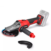 EINHELL Professional Accu Haakse Slijper TP-AG 18/125 F Li BL - Solo Rood/zwart, Accu en oplader niet inbegrepen