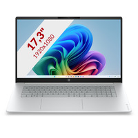 HP OmniBook 3 Laptop AI 17-dg0005ndx (E10KPEA) 17.3"  laptop Zilver | Core 5 315 | Intel Graphics 12 GB | 512 GB SSD