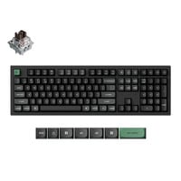 Keychron K10 Ultra 8K Wireless Custom Mechanical Keyboard Zwart, US lay-out (QWERTY), Keychron Apex Brown, 100%, RGB leds, OSA Double-shot PBT, USB-C | 2.4 GHz | Bluetooth 5.2