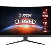 MSI Optix G27C4 E2 27" Curved gaming monitor Zwart, 2x HDMI, 1x DisplayPort, 170 Hz