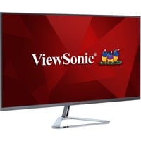 ViewSonic VX3276-MHD-3 31.5" monitor Zwart (mat)/zilver, 1x HDMI, 1x Displayport, VGA, audio