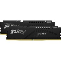 Kingston FURY 32 GB DDR5-6000 (2x 16 GB) Kit werkgeheugen Zwart, KF560C36BBE2K2-32, Beast, XMP 3.0, EXPO