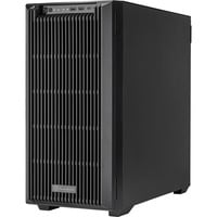 SilverStone CS383 midi tower behuizing Zwart | 2x USB-A | 1x USB-C