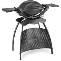 Weber Q 1400 elektrische barbecue met stand Grijs