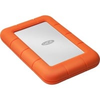 LaCie Rugged Mini, 5 TB externe harde schijf Zilver/oranje, USB 3.0