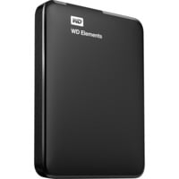 WD Elements Portable, 1 TB externe harde schijf Zwart, WDBUZG0010BBK-WESN, Micro-USB-B 3.2 (5 Gbit/s)