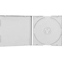 MediaRange CD Jewelcase Single transparent sleeve 100 stuks, Bulk