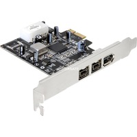 DeLOCK FireWire PCIe Card, 1xA+2xB Port controller 89153, Retail