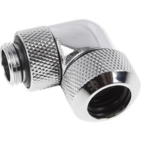 Alphacool Eiszapfen 13mm HardTube compressiefitting 90° draaibaar verbinding Chroom