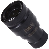 Alphacool Eiszapfen quick release koppeling G1/4 IG Zwart (mat)