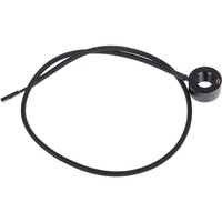 Alphacool Eiszapfen temperatuursensor G1/4 IG/IG met AG Adapter Zwart