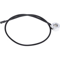 Alphacool Eiszapfen temperatuursensor G1/4 IG/IG met AG-adapter Chroom