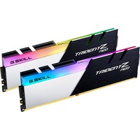 G.Skill 16 GB DDR4-3600 Kit werkgeheugen Zwart/zilver, F4-3600C16D-16GTZNC, Trident Z Neo, XMP