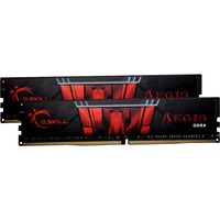 G.Skill Aegis 16 GB DDR4-3000 (2x 8 GB) werkgeheugen Zwart, F4-3000C16D-16GISB, XMP 2.0