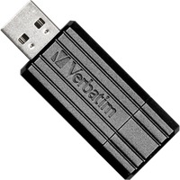 Verbatim PinStripe USB Drive 8 GB usb-stick Zwart, USB 2.0