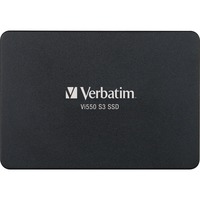 Verbatim Vi550 S3, 512 GB SSD Zwart, 49352, SATA/600, 3D NAND