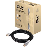 Club 3D Premium High Speed HDMI 2.0 kabel Zwart, 1 meter, 4K 60Hz