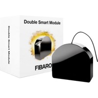 Fibaro Double Smart Module schakelaar Zwart