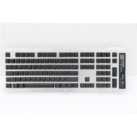 Ducky 108-Key PBT black Keycap set keycaps Zwart, PBT US