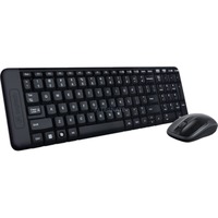 Logitech MK220 draadloze desktopset EU lay-out (QWERTY), Rubberdome