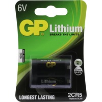 GP Batteries Photo battery 2CR5 batterij Zwart