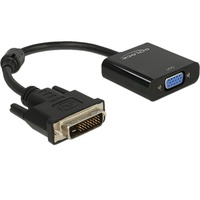 DeLOCK Adapter DVI-D 24+1 male > VGA female Zwart