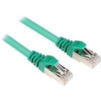 Sharkoon Cat.6 netwerkkabel Groen, 5 meter, SFTP, RJ-45