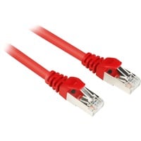 Sharkoon Cat.6 netwerkkabel Rood, 0,5 meter, SFTP, RJ-45