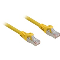 Sharkoon Cat.6a netwerkkabel Geel, 2 meter, SFTP, RJ-45, Halogeenvrij