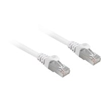 Sharkoon Cat.6a netwerkkabel Wit, 5 meter, SFTP, RJ-45, Halogeenvrij