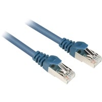 Sharkoon Netwerkabel SFTP, RJ-45 met Cat.6 Blauw, 0,25 meter