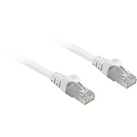 Sharkoon Netwerkabel SFTP, RJ-45 met Cat.6a Wit, 5 meter, Halogeenvrij