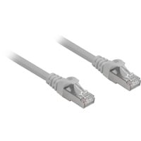 Sharkoon Patchkabel SFTP, RJ-45 met Cat.6a Grijs, 2 meter, Halogeenvrij