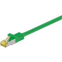 goobay Netwerkabel RJ-45 Cat.6a S/FTP (PIMF), met Cat.7 Groen, 2 meter