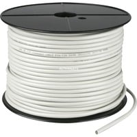goobay Netwerkkabel RJ-45 F/UTP met Cat.5e Grijs, 100 meter, Kabelrol, Flexibel