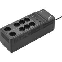 APC Back-UPS BE650G2-GR - Noodstroomvoeding ups Zwart, 8x stopcontact, 650VA, 1 USB oplader, 1 USB datapoort