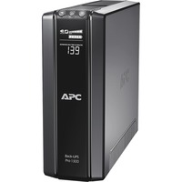 APC Back-UPS PRO 1500VA noodstroomvoeding Zwart, 10x C13 uitgang, USB, scalable runtime, BR1500GI, Retail