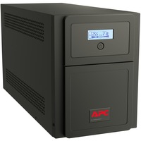 APC Easy-UPS SMV 3000VA, 230V, AVR, IEC ups Zwart, 6x C13, SMV3000CAI