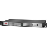 APC Smart-UPS C Lithium Ion, Short Depth 500VA, SmartConnect ups Grijs/zwart, 4x C13 uitgang, rack mountable, 1U, SCL500RMI1UC