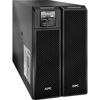 APC Smart-UPS On-Line 8000VA noodstroomvoeding ups Zwart, 6x C13, 4x C19, hardwire 1 fase uitgang, Embedded NMC, SRT8KXLI SRT