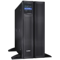 APC Smart-UPS X SMX3000HVNC Noodstroomvoeding ups Zwart, 3000VA, 8x C13, 2x C19 uitgang, USB, NMC