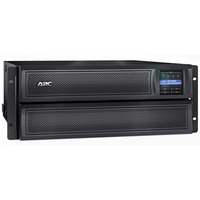 APC Smart-UPS X SMX3000HV Noodstroomvoeding ups Zwart, 3000VA, 8x C13, 2x C19 uitgang, USB, short depth