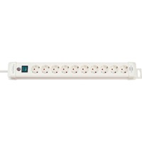 Brennenstuhl Premium-Line extension socket 10-way 10-voudige stekkerdoos Wit, 10x stekker, 1952200100