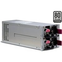 Inter-Tech ASPOWER R2A-DV0800-N, 800 Watt voeding  Grijs