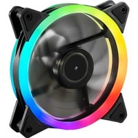 Sharkoon SHARK Blades RGB case fan Zwart,  3-pin aansluiting