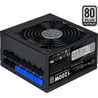 SilverStone SST-ST1200-PTS modulaire 1200 watt voeding  Zwart, 8x PCIe