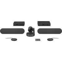 Logitech Rally Plus webcam Zwart/grijs, 4K